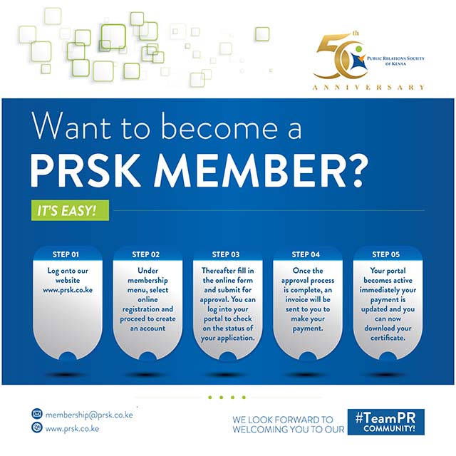Want to become a PRSK Member